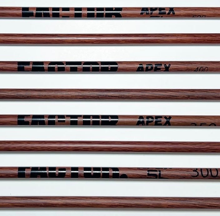 APEX SL (5mm/.204"ID Small Diameter Arrow Shaft - Unfletched)