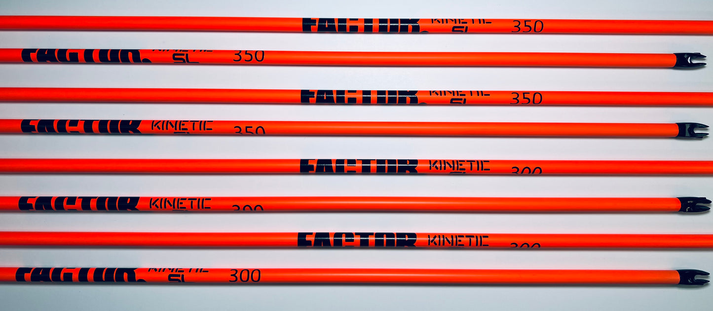 KINETIC SL (5mm/.204"ID Small Diameter Arrow Shaft - Unfletched)